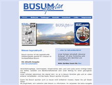 Tablet Screenshot of buesum-spontan.de